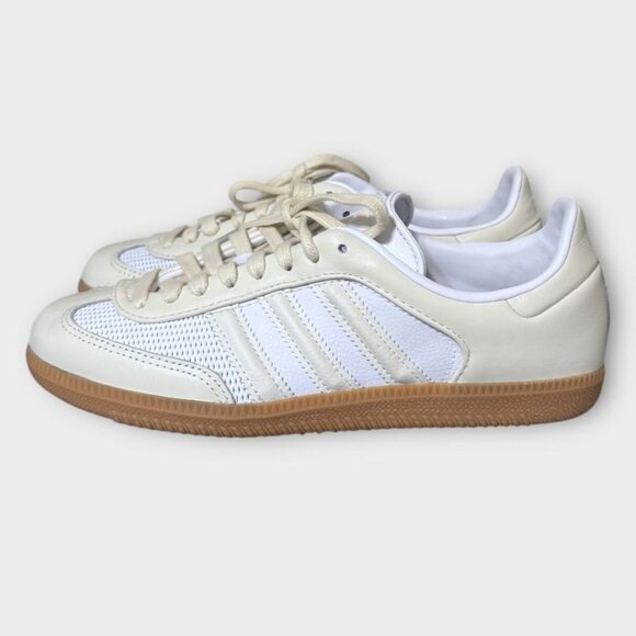 NEW Adidas SAMBA OG SHOES White Cream Gum 6 Women 37.5 NWOB $179 - Picture 1 of 10